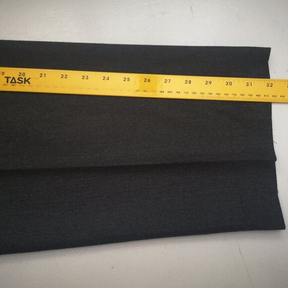 Cricketeer Elite Men's 100% Wool Made in Canada Charcoal Pleated Front Pants - Picture 10 of 11